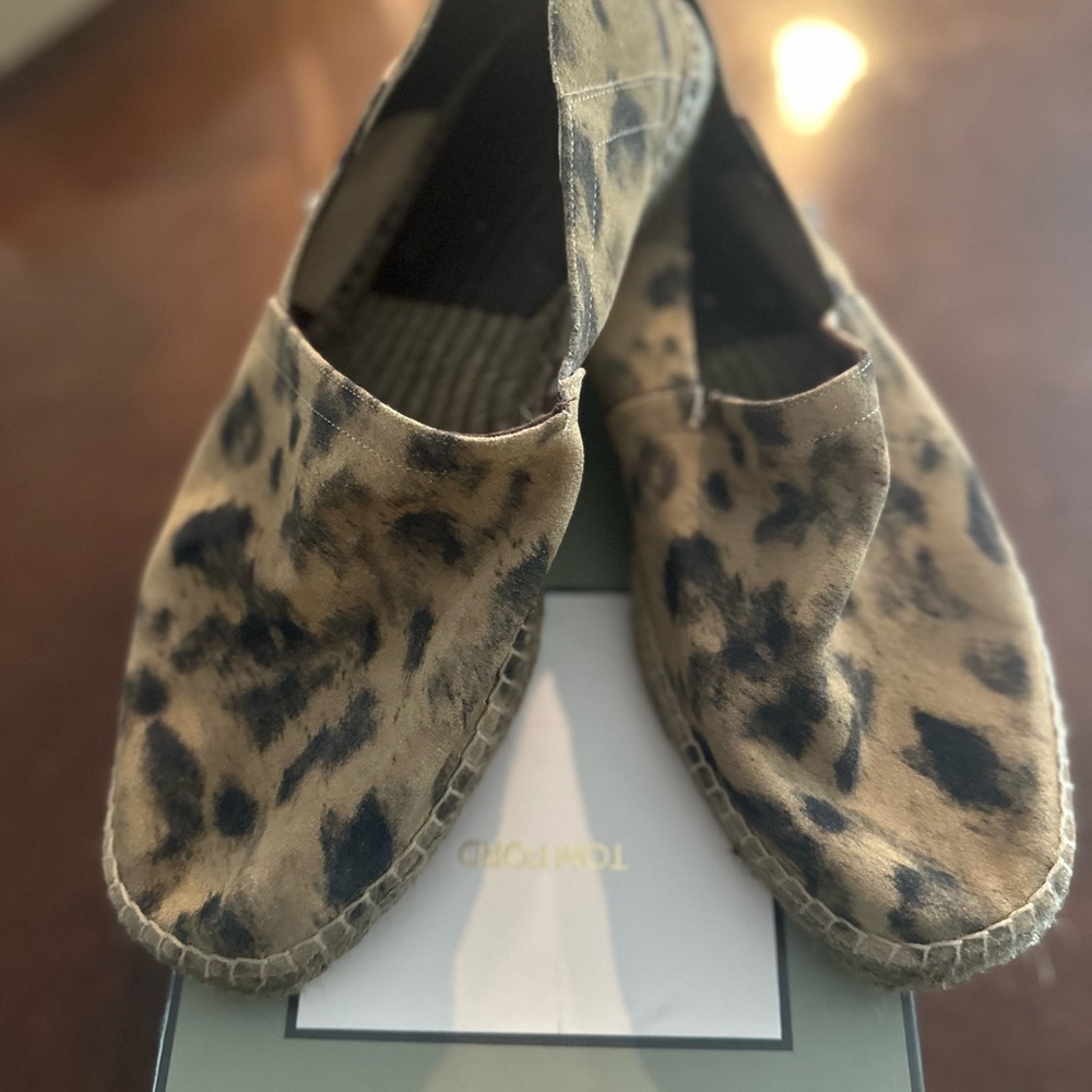 Tom Ford Brown and Black Loafers Slip-Ons